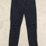 American Eagle Outfitters Black Ripped Jeans Size 12 Photo 0