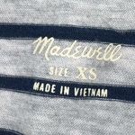 Madewell  cute black and white striped top Photo 5