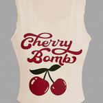 Romwe NWT  Cherry Bomb Tank with Lace Size 2XL 🍒 Photo 0