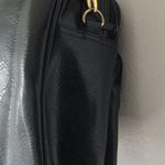Porox black leather crossbody travel bag Photo 2