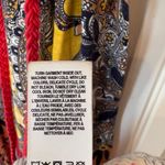 Lucky Brand  Red Paisley Belted Maxi‎ Dress Size Small Photo 8