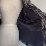 Tahari  faux fur button up vest mob wife aesthetic Photo 9