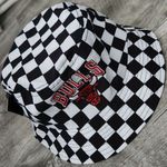 Nba Chicago Bulls Bucket Hat NEW w Tag Checkered Pattern Logo  Cap Photo 2