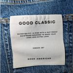 Good American Good Classic Raw Hem Jeans 4/27 NWT Photo 6