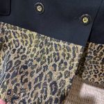 Dennis Basso NEW  Double Breasted Jacket with Slight Metallic Leopard Design 24W Photo 6