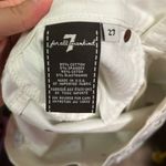 7 For All Mankind Silver Waxes Denim Shorts - size 27 Photo 2