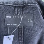 ASOS  Design Women's Wide Leg Denim Jumpsuit Black Wash Size 2. NEW Photo 8