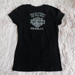 Harley Davidson Authentic Folsom California Graphic Baby Tee Photo 2