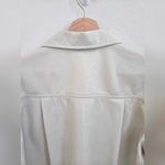 Good American Better Than Leather Shacket in BONE Size 2 Photo 7