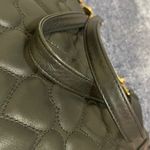 Moschino  Elegant Black Quilted Leather Tote Bag Photo 11