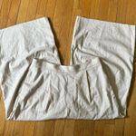 Banana Republic  Hayden Wide Leg Linen Pull On Pant Womens Large Photo 3