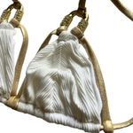 Beach Bunny ‎ Madagascar Glam Ribbed Bikini Top Photo 7