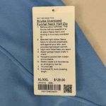 Lululemon NWT  Scuba Oversized Funnel Neck Half Zip Long Aero Blue Jacket Size XL Photo 10