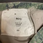 BDG Urban Outfitters Camo Dree High Rise Jean Denim Shorts 28 cutoff Photo 5