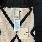 Forever 21  Aztec Fringe Cardigan Shawl Size S NWT Photo 3