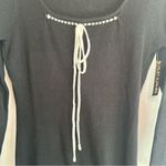 Riley & James  Bodycon Sweater Dress. Black. Large. Photo 2