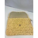 Melrose and Market NWT Yellow Woven Bag Photo 1