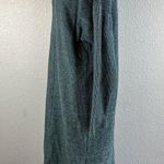 Akimbo Sustainable Midi Sweater Dress Size Large Green Cotton Minimal Lagenlook Photo 3