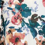 A New Day  Shirt Womens Small White Multicolor Floral Career Casual‎ Versatle Photo 5