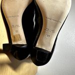 Dear Frances Ana Boots Leather Pointed Toe Knee High Embossed Croc Black 37 NIB Size 7 Photo 7