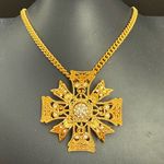 Vintage KJL Kenneth Jay Lane Gold Photo 1