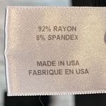 Pam & Gela NWT  Black Split Neck Ribbed Jersey Dress Size P(XS) - RD7017 Photo 14