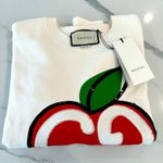 Gucci Women’s GG Apple Sweatshirt Photo 4