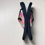 J.Crew Women's Colorful Striped Flip Flops Sz 7 Photo 4
