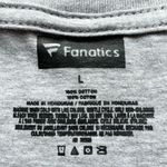 Fanatics 🔃 New York Rangers Gray V Neck Short Sleeve Cotton Tee Shirt Photo 4