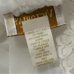 Victoria's Secret Victoria’s Secret Vintage NWT Women’s Sz L White Lace Front Sheer Mesh Long Robe Photo 8