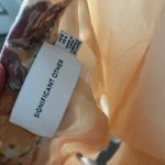 Significant Other Floral Dress Tan Size 4 Photo 4