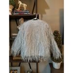 The Sleeper Disco Fringed Metallic Jacket Silver Womens Size XXS/XS Photo 9