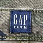 Gap Jeggings SIZE 29 Stretch Green Camo Low Rise Skimmer Legging Pockets Denim Photo 8