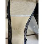 Glint Nordstrom Janessa Elegant Satin Black Lace Pump Heels Stilettos 7.5 Photo 8