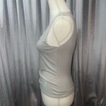 Bailey 44 Sleeveless Top Cocktail Party-Womens Small-Gray W/Rhinestones Photo 2