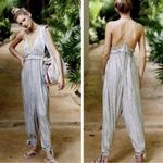 Free People  Beach Malibu Green Jumpsuit | Small NWT Photo 6