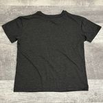 Modern Lux Happy Mind Short Sleeve Graphic Tee Womens XS Charcoal Flower Boho Photo 4