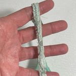 Anthropologie Hemant & Nandita Mint Green Velvet Dress Size SMALL Photo 8