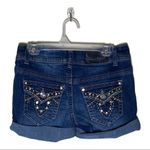 Soundgirl  denim shorts embellished bling size 0 Photo 5
