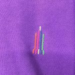 Terez Oversized Hoodie in Electric Purple size XXS Drop Shoulder Kangaroo Pocket Photo 4