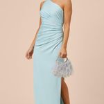 Aidan Mattox One Shoulder Gown Photo 0