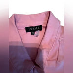 1. State  Long Sleeve Utility Drawstring Pink Preppy Romper M Spring Anthropologie Photo 2