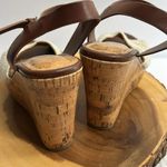 Altar'd State ALTAR’D STATE Women’s Natural Abie Cork Platform Crochet Size 8 Photo 3