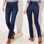 Loft  Curvy Straight‎ Jeans Dark Wash Size 0/25 Photo 1