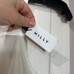 Milly Ellia Cady White Halter Asymmetrical Mini Dress NWT Bridal Cocktail Sz 2 Photo 6