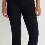 Madewell NEW Petite Curvy Stovepipe Jeans in Black Rinse Wash, 24P Photo 0