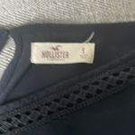 Hollister Classic Bell Sleeve V-Neck Laser Cut-Out Romper Size Small Photo 8