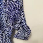 Rebecca Taylor  Silk Animal Print Shirt Dress Photo 4