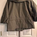 Liz Claiborne  puff sleeve,Olive Green jacket with Belt Photo 2