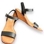 Steve Madden Ares Slingback Wedge Sandal Black Women Size 8 Photo 5